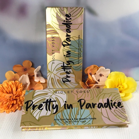 Violet Voss Pretty in Paradise Face & Shadow Palette *BNIB, Never Touched! - Picture 3 of 10